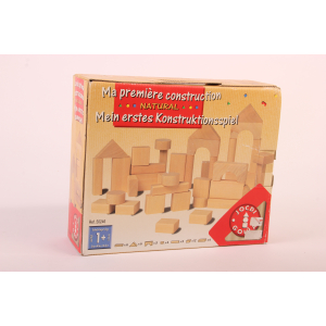 Houten blokken blank